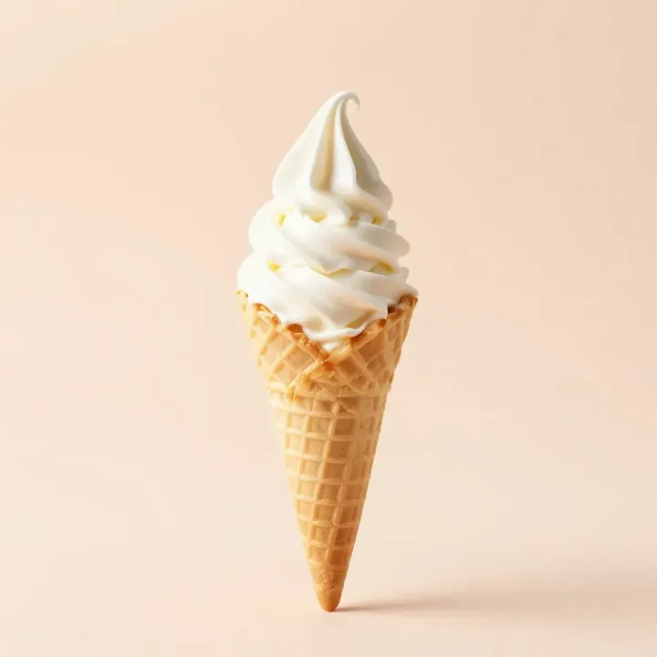 Vanilla soft serve
